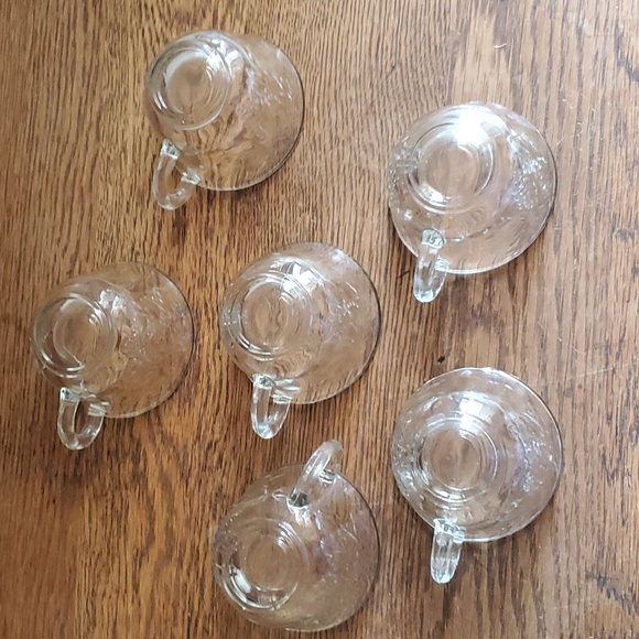 Punch Cups Celebration by Indiana Glass Set of 6 - Picture 5 of 6